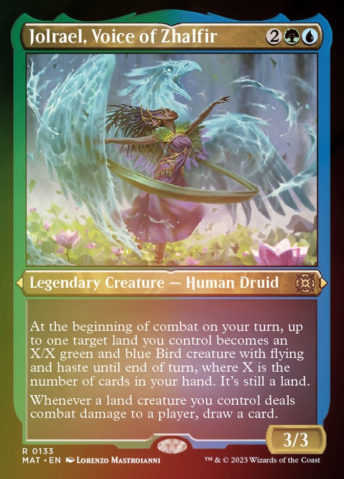Jolrael, Voice of Zhalfir (MAT) / Foil Etched