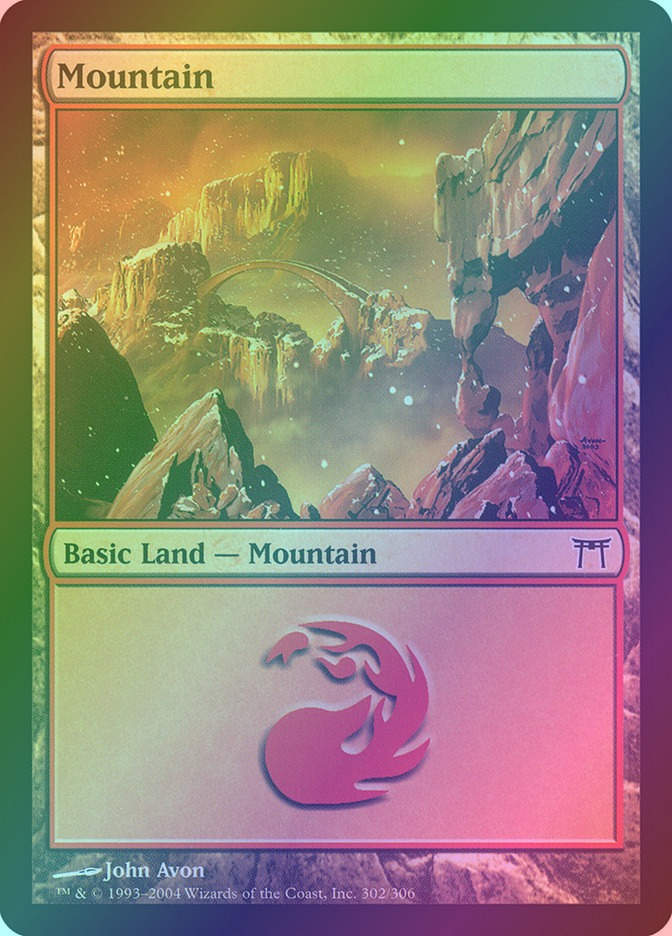 Mountain (CHK) (302) / Foil