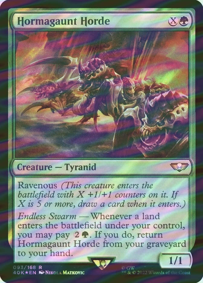 Hormagaunt Horde (40K) (93★) / Surge Foil