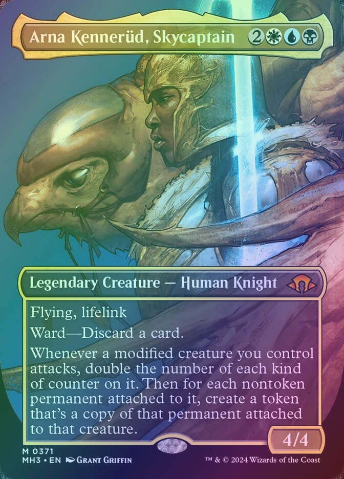 Arna Kennerüd, Skycaptain (MH3) (371) / Borderless / Foil
