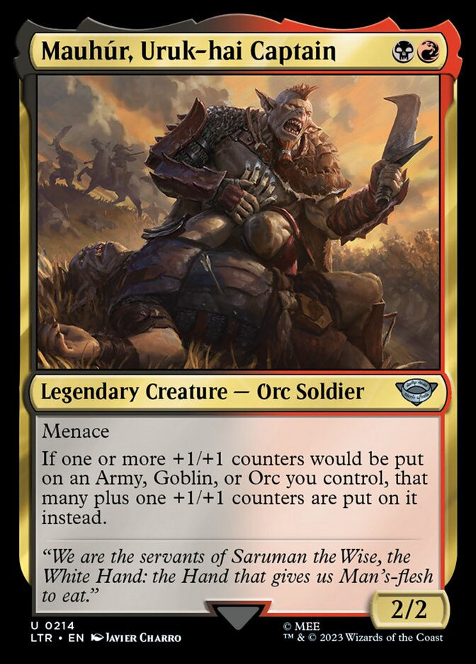 Mauhúr, Uruk-hai Captain (LTR) (214)
