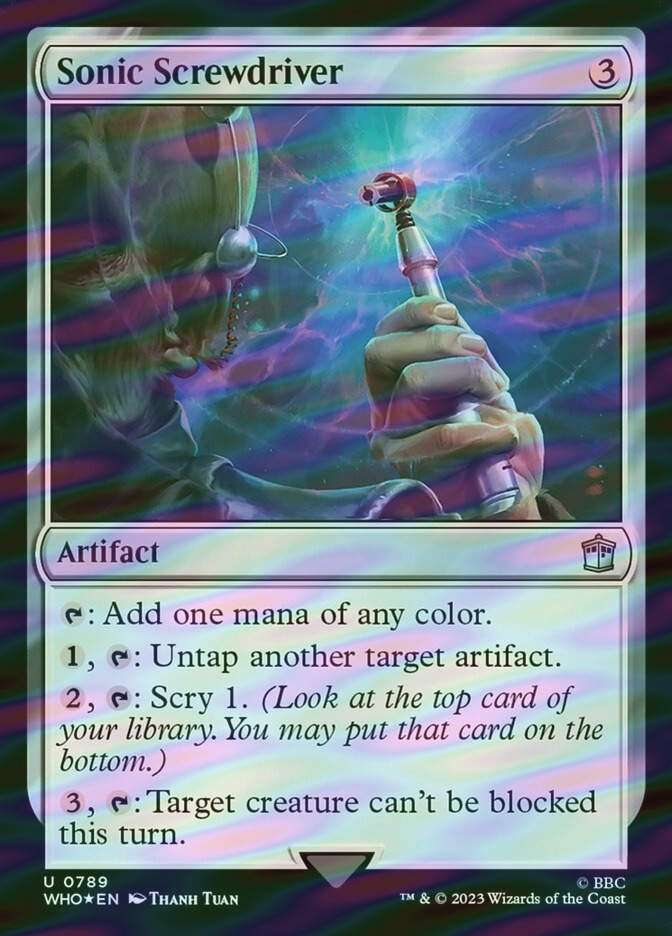 Sonic Screwdriver (WHO) (789) / Surge Foil