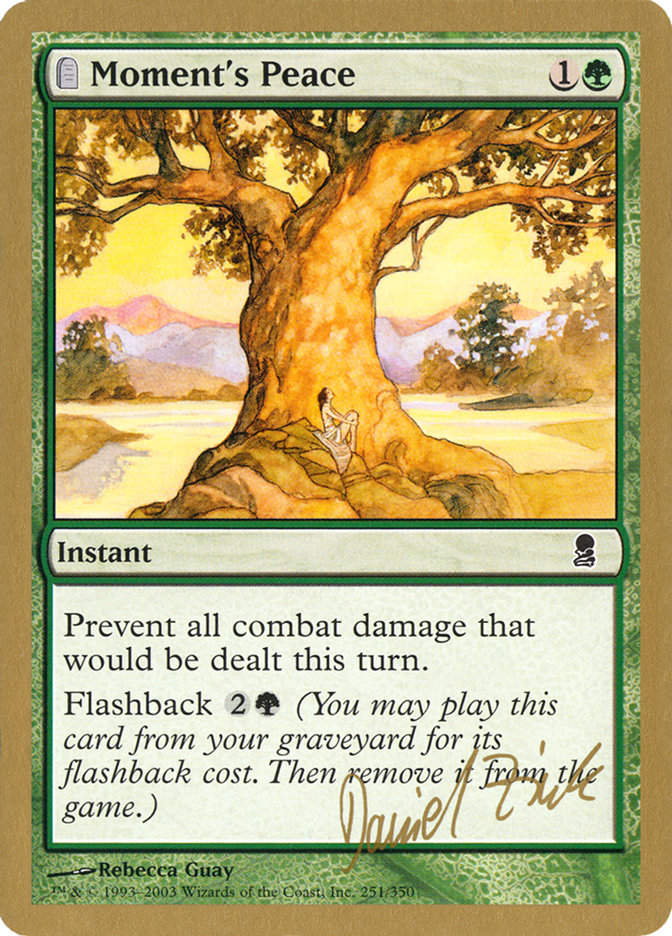 Moment's Peace (WC03) (dz251)