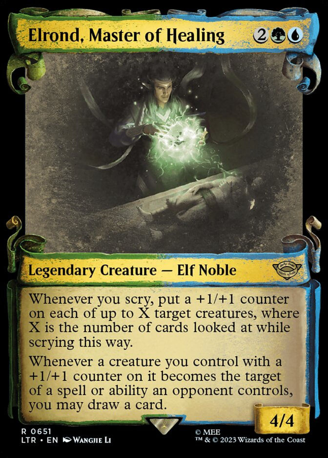 Elrond, Master of Healing (LTR) (651) / Showcase