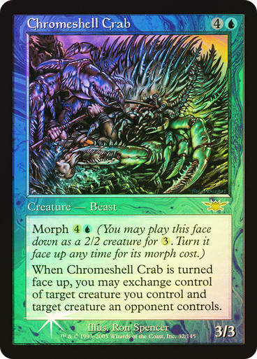 Chromeshell Crab (lgn) / Foil