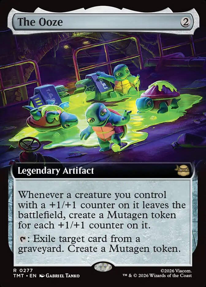 The Ooze (TMT) (277) / Extended Art
