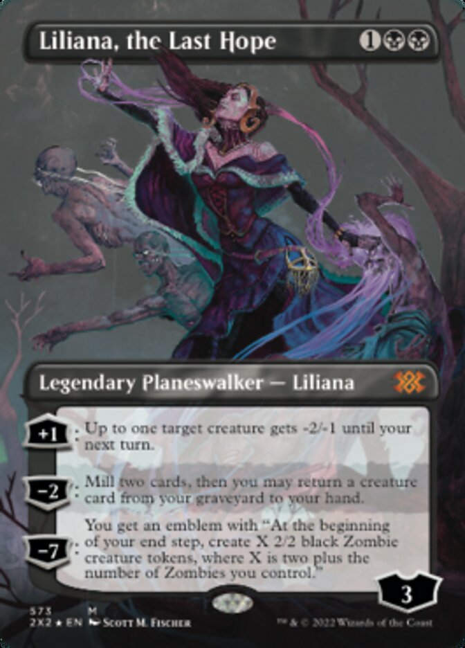 Liliana, the Last Hope (2X2) / Etched Foil