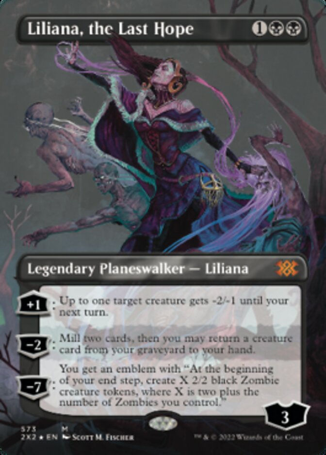 Liliana, the Last Hope (2X2) / Etched Foil