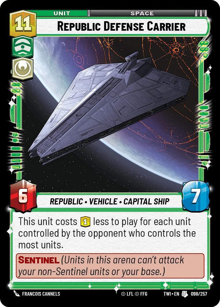 Republic Defense Carrier (TWI) (098/257) / Foil