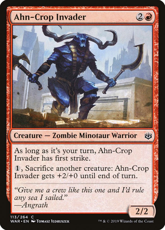 Ahn-Crop Invader (WAR) (113)