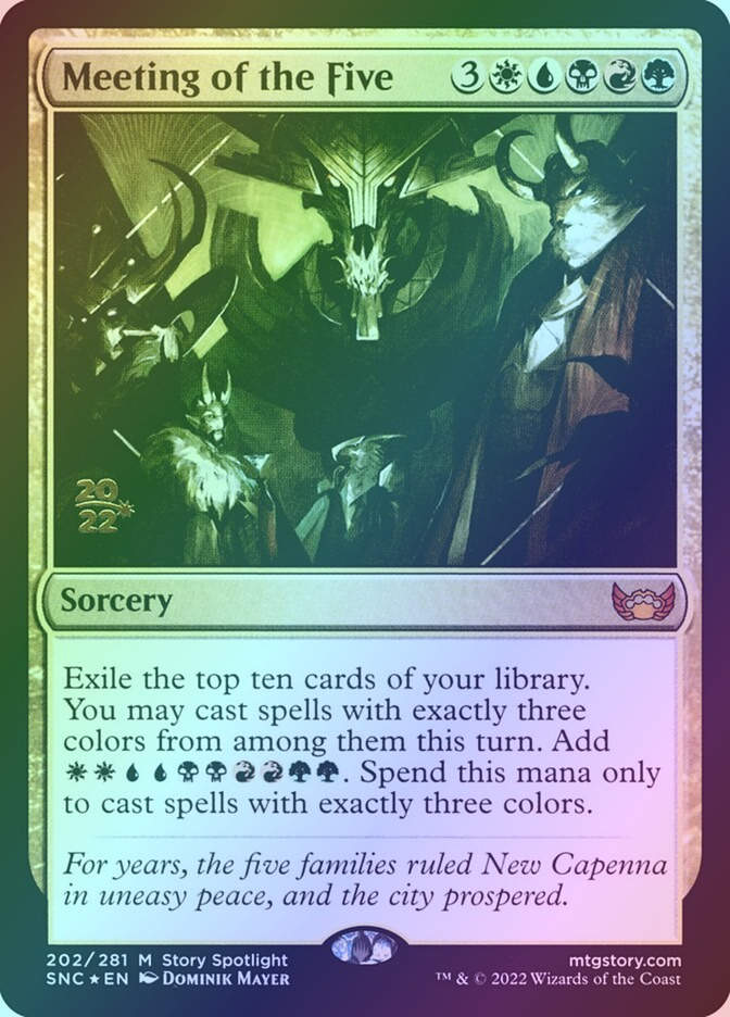Meeting of the Five (PSNC) (202s) / Foil