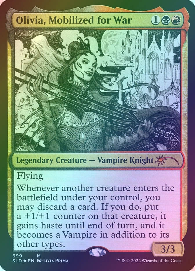 Olivia, Mobilized for War (SLD) (699) / Foil