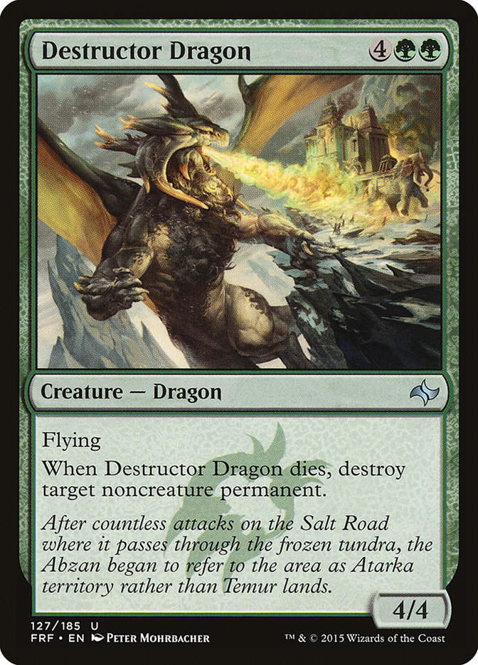 Destructor Dragon (FRF) (127)