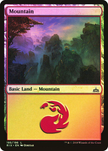 Mountain (RIX) (195) / Foil