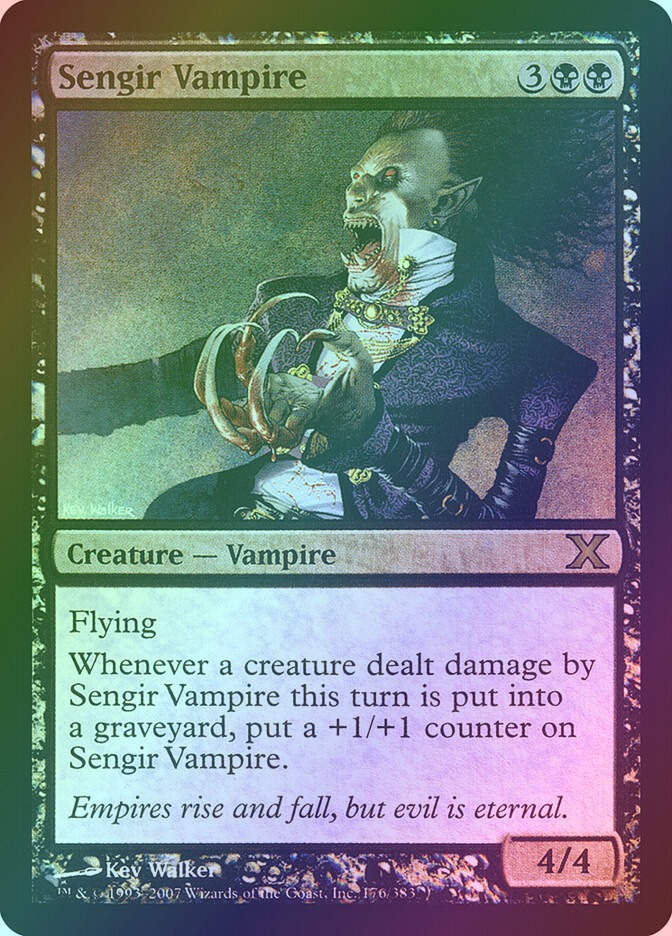 Sengir Vampire (10E) (176★) / Foil
