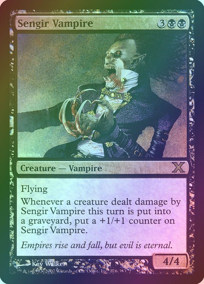 Sengir Vampire (10E) (176★) / Foil