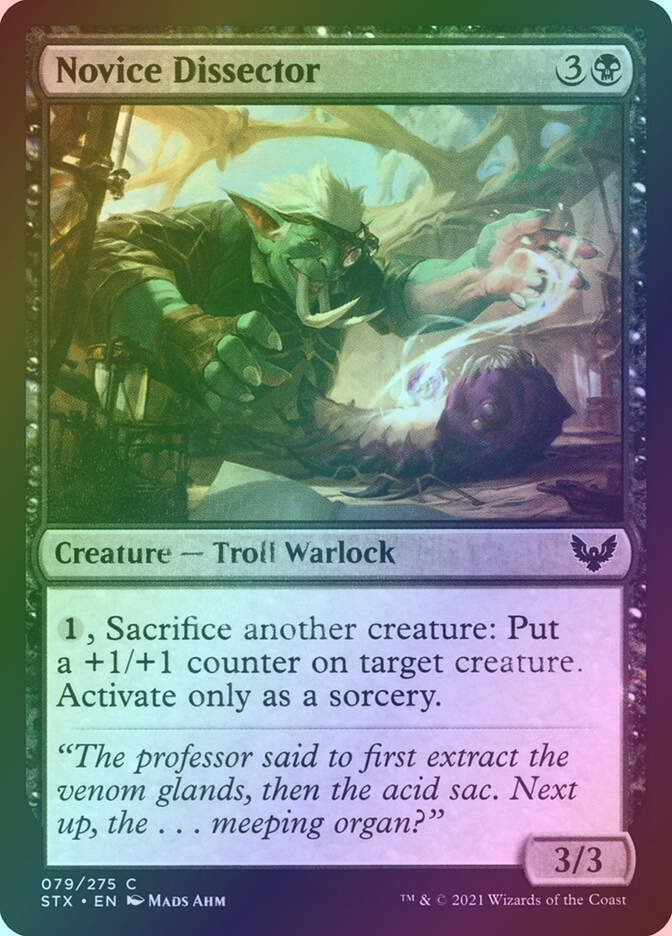 Novice Dissector (STX) (79) / Foil