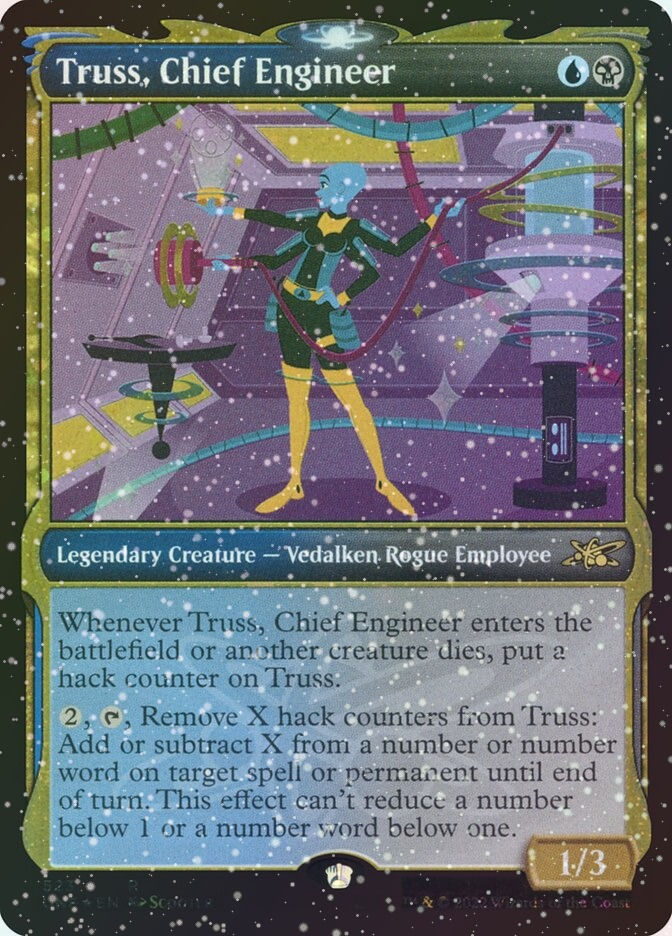 Truss, Chief Engineer (UNF) (523) / Showcase / Galaxy Foil