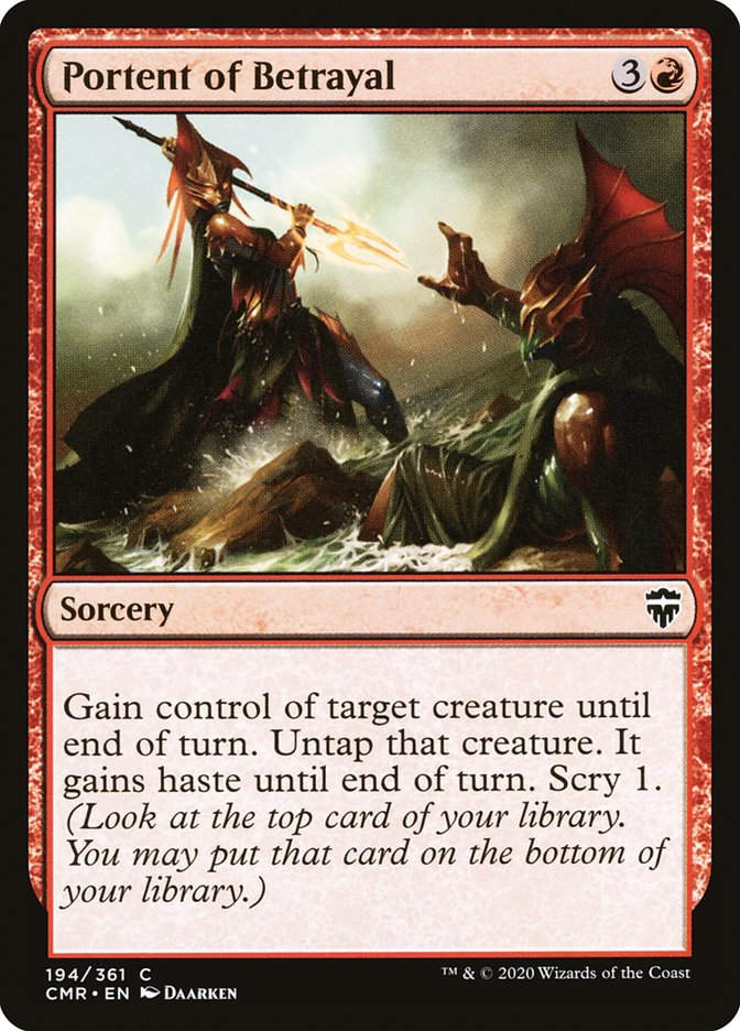 Portent of Betrayal (CMR) (194)