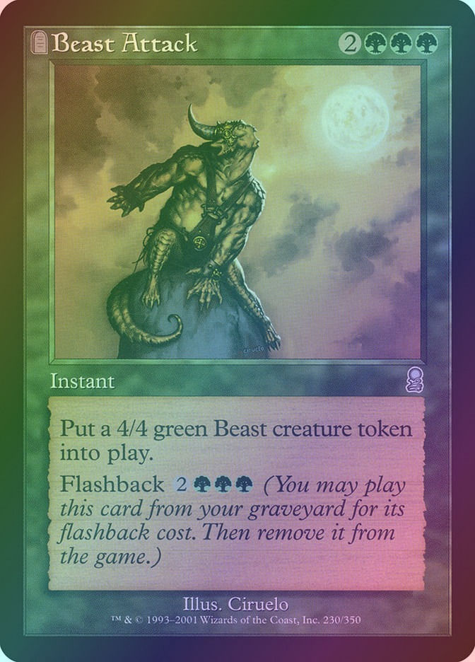 Beast Attack (ODY) (230) / Foil