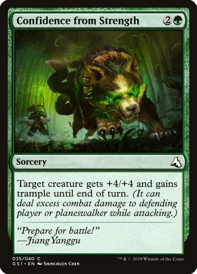Confidence from Strength (GS1) (35)