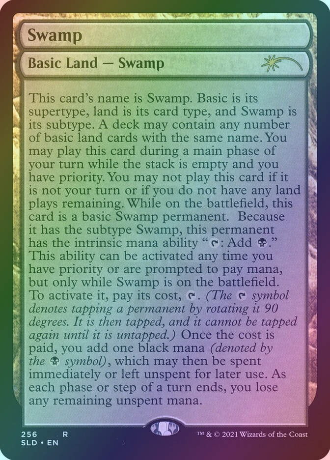 Swamp (SLD) (256) / Foil