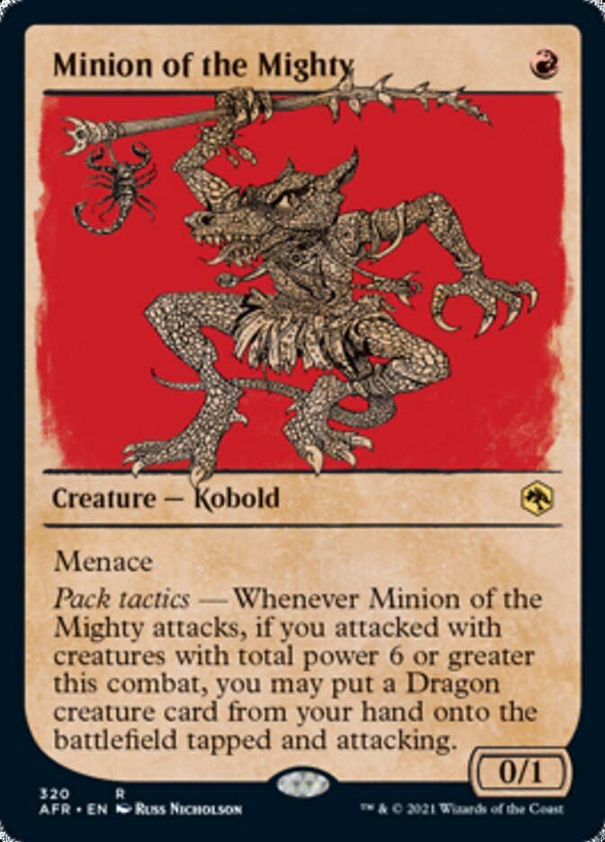 Minion of the Mighty (AFR) / Showcase