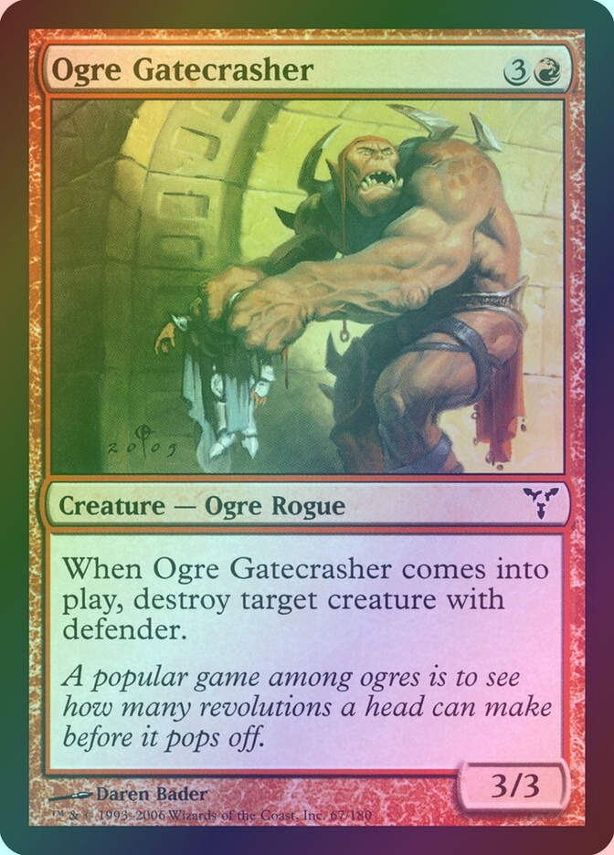 Ogre Gatecrasher (DIS) (67) / Foil