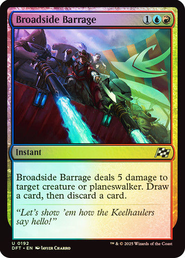 Broadside Barrage (DFT) (192) / Foil