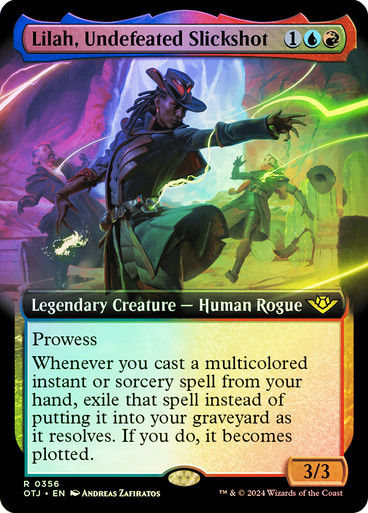 Lilah, Undefeated Slickshot (otj) (356) / Foil Extended