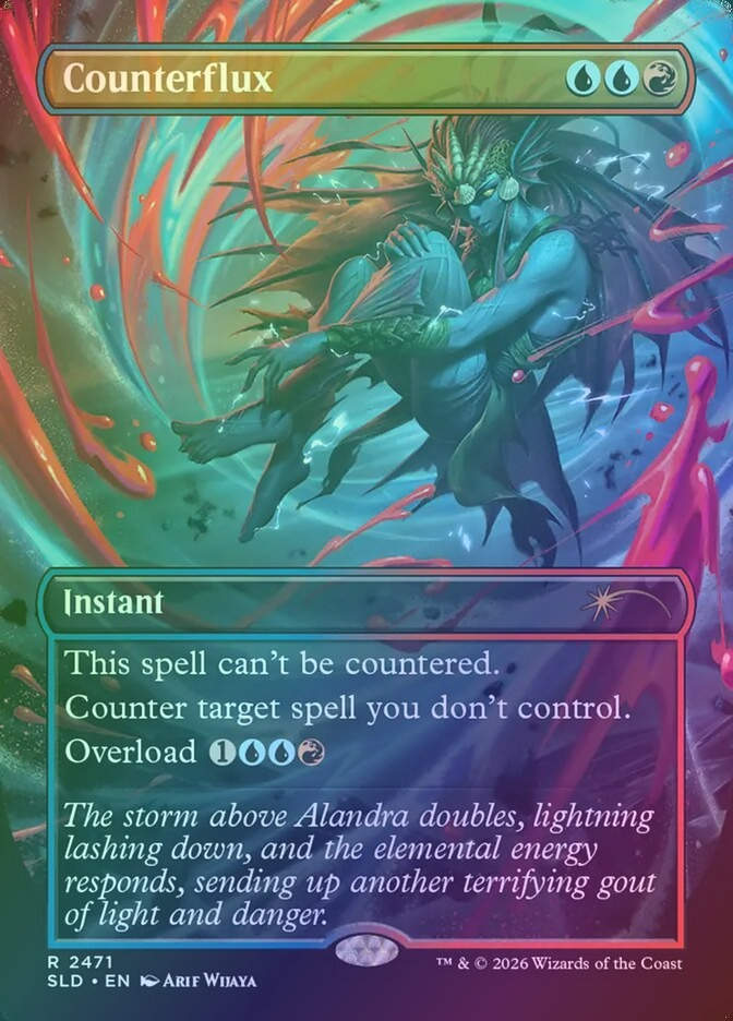 Counterflux (SLD) (2471) / Borderless / Foil
