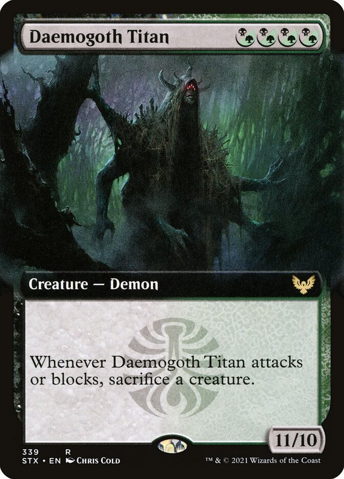 Daemogoth Titan (STX) (339) / Extended Art