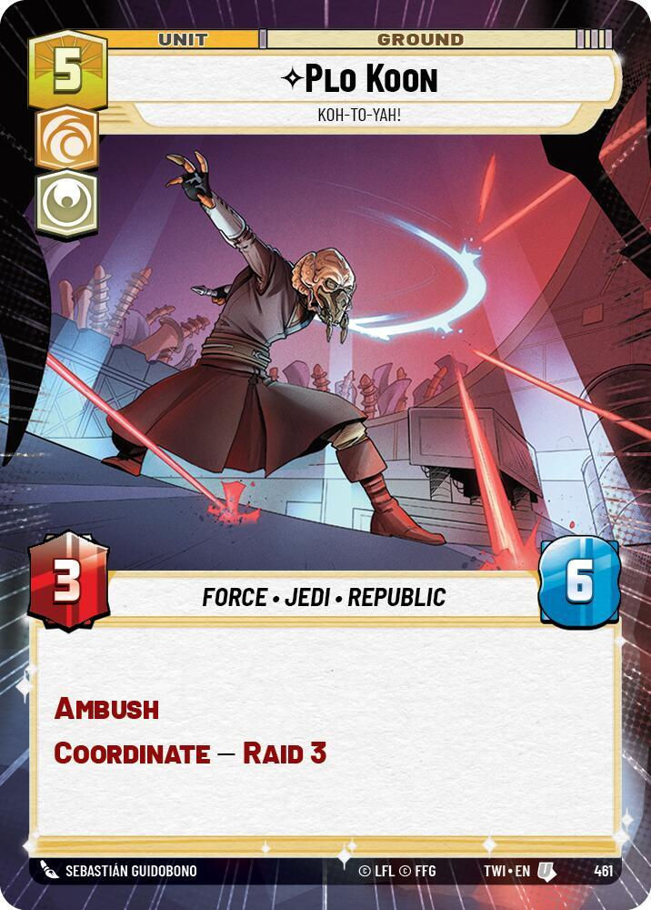 Plo Koon - Koh-to-yah! (Hyperspace) (TWI) (461)
