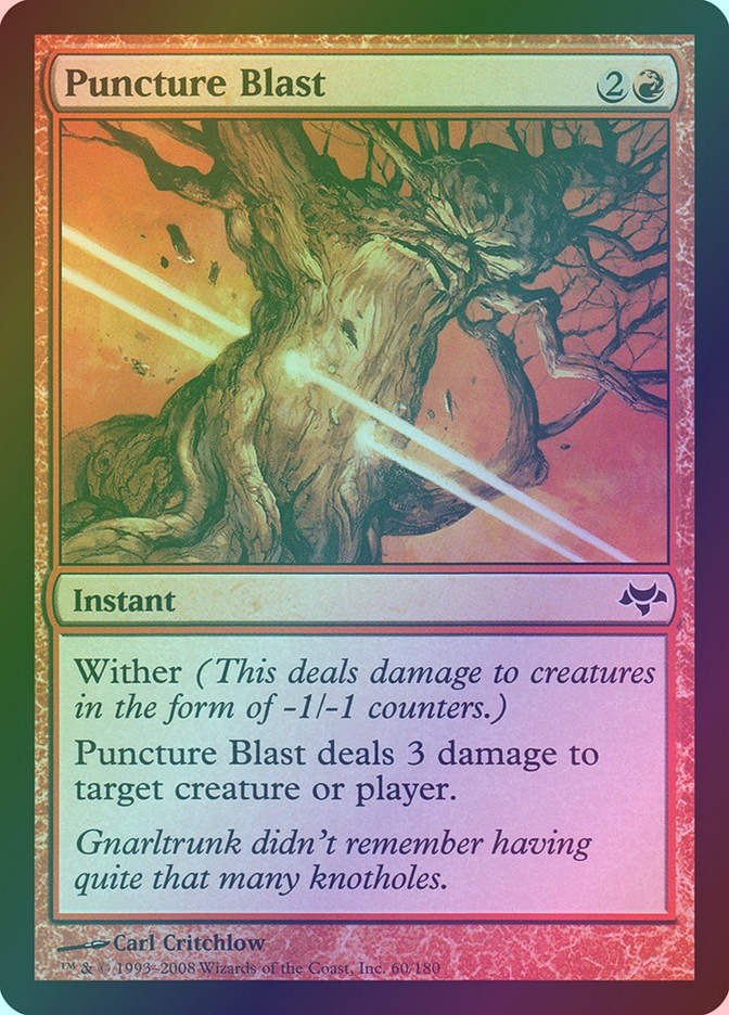 Puncture Blast (EVE) (60) / Foil