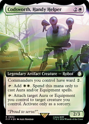 Codsworth, Handy Helper (pip) (894) / Extended Surge Foil