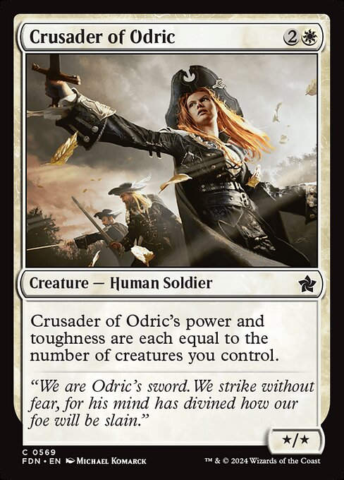 Crusader of Odric (FDN) (569) (Starter)