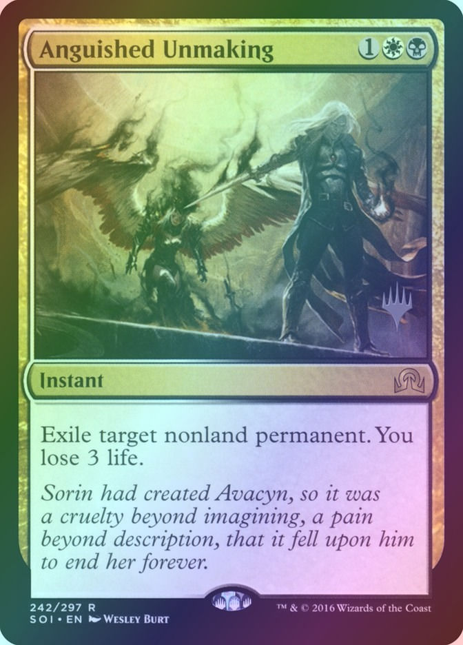 Anguished Unmaking (PSOI) (242p) / Foil
