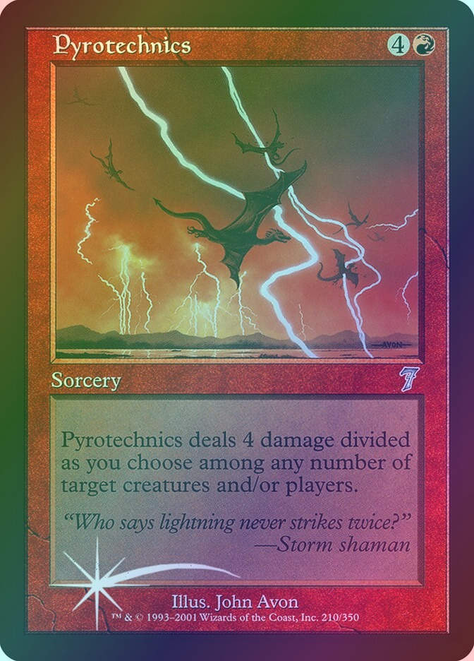 Pyrotechnics (7ED) (210★) / Foil