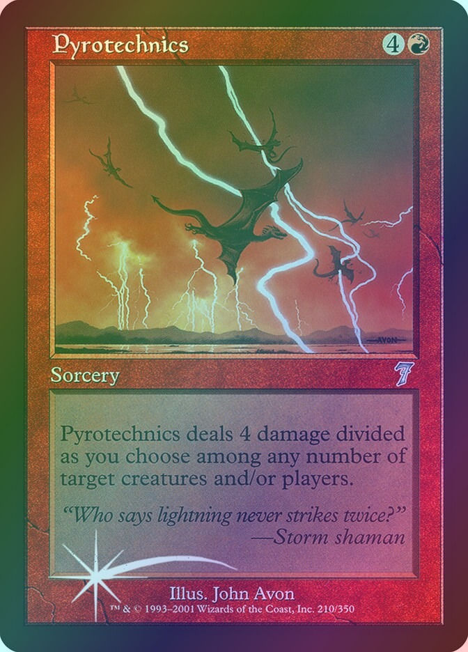 Pyrotechnics (7ED) (210★) / Foil