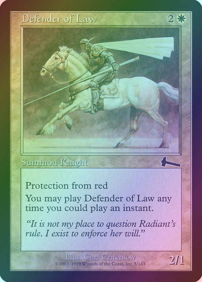 Defender of Law (ULG) (5) / Foil