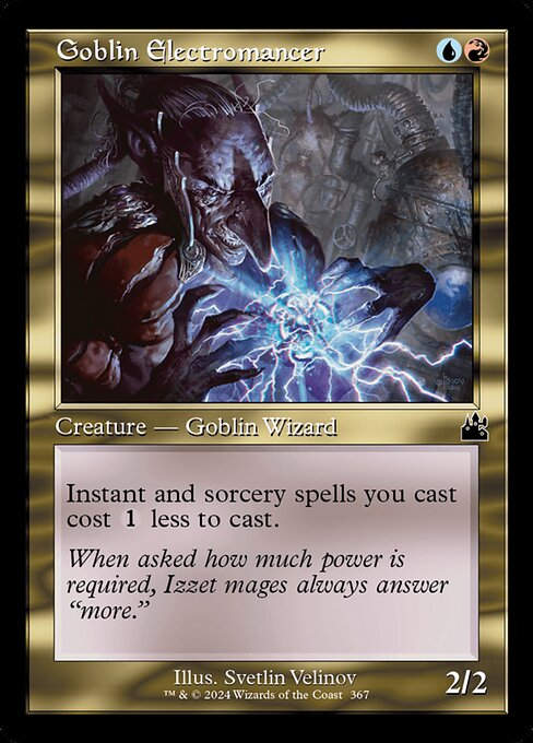 Goblin Electromancer (rvr) (367) / Retro