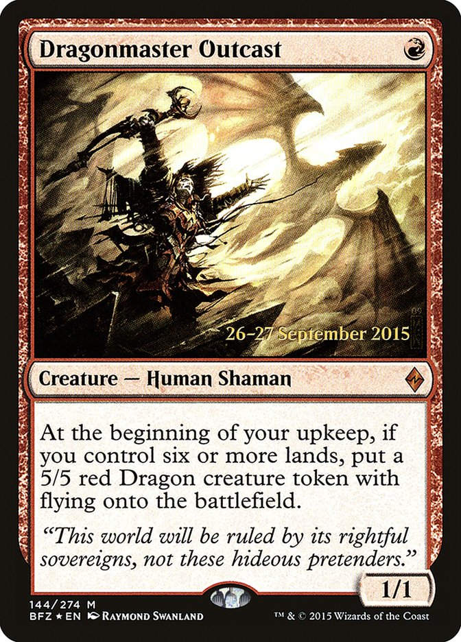 Dragonmaster Outcast (PBFZ) (144s) / Foil