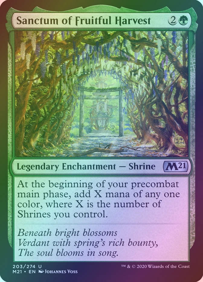 Sanctum of Fruitful Harvest (M21) (203) / Foil
