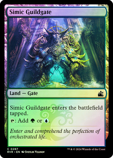 Simic Guildgate (rvr) (287) / Foil