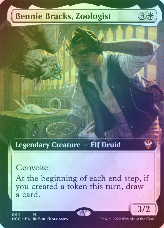 Bennie Bracks, Zoologist (NCC) (94) / Extended Art / Foil