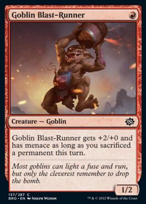 Goblin Blast-Runner (BRO)