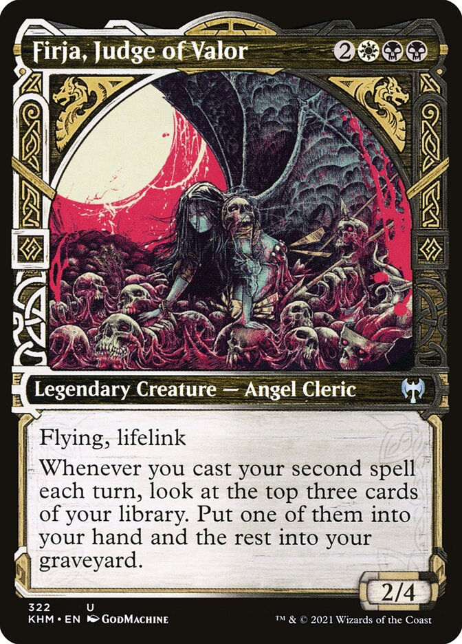 Firja, Judge of Valor (KHM) (322) / Showcase