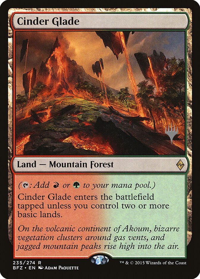 Cinder Glade (PBFZ) (235p) / Foil