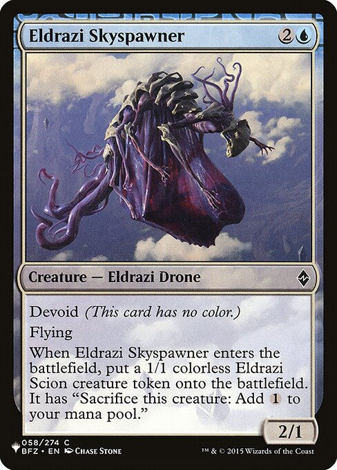 Eldrazi Skyspawner (PLST) (BFZ-58)