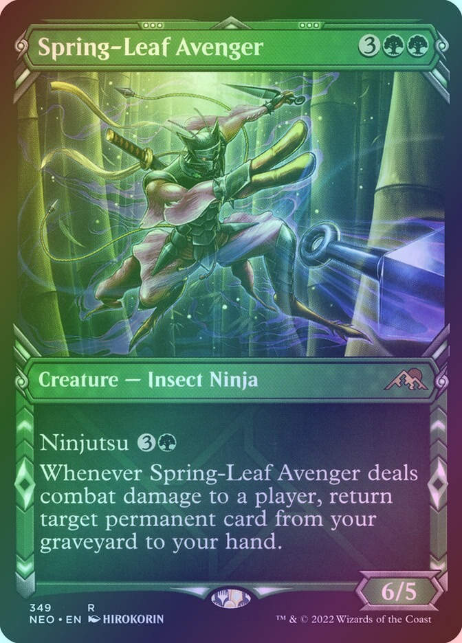 Spring-Leaf Avenger (NEO) (349) / Showcase / Foil